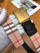 AAA Quality Burberry Leather Belt Vintage Check Logo Bronze Buckle (6)_th.jpg